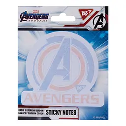 Блок для заміток з липким краєм 104 Х93 мм 40 аркушів Yes Avengers (24) 170271