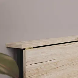 Стіл розкладний Моріс Ferrum-decor 750x1000x600 Чорний метал ДСП Дуб Сан-Марино 16 мм (FRD-104670) - мініатюра 10