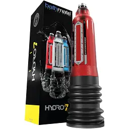 Гідропомпа Bathmate Hydro 7 Red для члена довжиною від 12.5 см до 18 см діаметр до 5 см - мініатюра 4