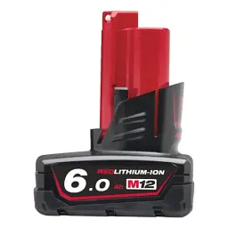 Аккумулятор для электроинструмента Milwaukee Li-Ion M12 B6, 6Ah (4932451395)
