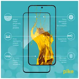 Скло захисне Piko Full Glue Xiaomi 14 Black (1283126591242) - мініатюра 2