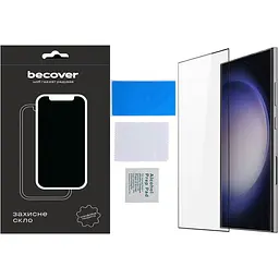 Захисне скло BeCover для Samsung Galaxy S24 Ultra SM-S928 Black (711318) - мініатюра 2