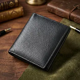 Гарний гаманець для жінок із натуральної шкіри ST Leather 22709 чорний - мініатюра 3