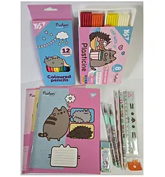 Шкільний набір канцелярії Pusheen Yes 12 предметів - мініатюра 3