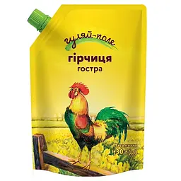 Гірчиця Гуляй-поле Гостра 130 г - мініатюра 1