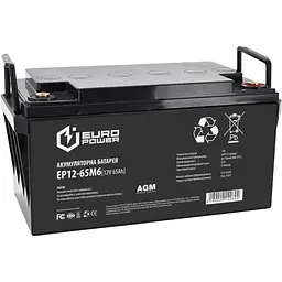 Акумулятор Europower AGM 12V (12V/65Ah/780Wh) (EP12-65M6) [154041]