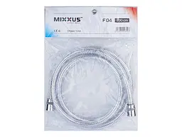 Шланг для душу MIXXUS 200см нержавіюча сталь хром LUMI.F04