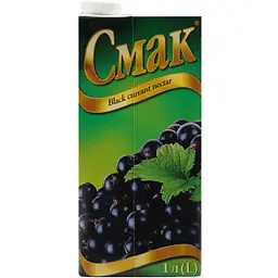 Нектар Смак Чорносмородиновий 1 л - мініатюра 3