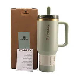 Термокухоль Stanley Quencher ProTour Flip Straw Tumbler з неіржавкої сталі Dune color 1,18 л KT6007879