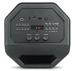 Колонка портативна 2.0 X-757 Black, 2 x 25 Вт REAL-EL teh0021025 - мініатюра 5