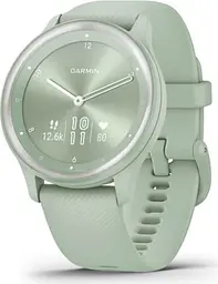 Смарт-годинник Garmin Vivomove Sport Cool Mint Case and S. Band w. Silver Accents (010-02566-03) - мініатюра 6