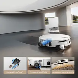 Робот пилосос миючий MOVA S70 Pro Roller White - мініатюра 11