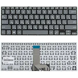 Клавіатура для ноутбука ASUS (X409 series) rus сірий без фрейма
