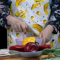 Макогон товкушка картоплем'ялка фігурна маленька дерев'яна 20 см, Woodly Бежевий 84901 - мініатюра 3
