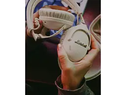 Навушники з мікрофоном Marshall Monitor III A.N.C Cream (1009077) - мініатюра 11