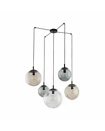 Світильник підвісний TK Lighting 4796 Esme E27 5x15W IP20 Bk