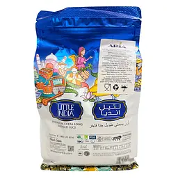 Рис Басматі кремовий Little India Premium Extra Long 1 кг - мініатюра 3