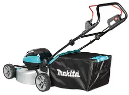 Газонокосарка акумуляторна Makita DLM466 BEO2 (46 см, 20-75 мм, 60 л, BL, LXT) - мініатюра 6
