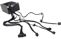 Блок живлення GameMax GM-500 80+ APFC 500W Black (GM-500 80+ APFC Black) - мініатюра 3