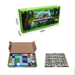 Магнітний конструктор Minecraft Блоки та з фігурками, 50 деталей, випадковий вибір