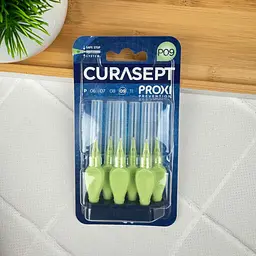 Міжзубний йоржик Curasept Proxi P09, ISO2 (0.9 мм, салатовий), 6 шт