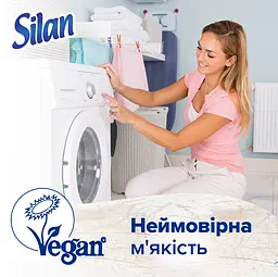 Кондиціонер для білизни Silan Naturals Аромат кокосової води 1.1 л - мініатюра 2