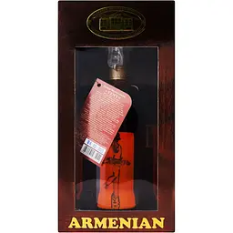 Бренді Proshyan Armenian Хент 15 років 40% 0.5 л в коробці - мініатюра 7
