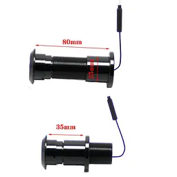 WiFi відеовічко c датчиком руху, підсвіткою і записом Nectronix DW-305W, чорний, Tuya Smart App (100780) - мініатюра 6