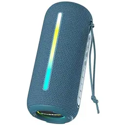 Колонка bluetooth Hopestar P39 LED синій