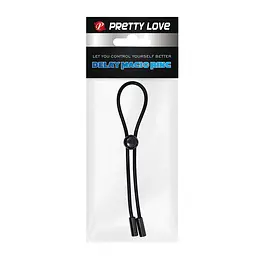 Ерекційне кільце Pretty Love Delay Magic Ring 26 см чорний - мініатюра 9