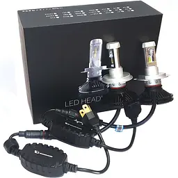 Комплект світлодіодних ламп Guarand 7S H4 Hi/Low ZES 5000k 6000Lm 12-24v