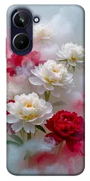 Чохол Demsky Red and white smoke для Realme 10 4G