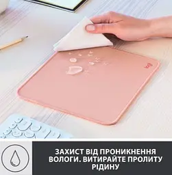Килимок для мишi Studio Series Darker Rose (956-000050) Logitech teh0022908 - мініатюра 6