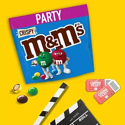 Драже M&M's Crispy Milk Chocolate Party 850 g - мініатюра 8