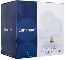 Сервіз Luminarc Lotusia, 19 предметів (6792311) - мініатюра 2