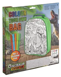 Рюкзак-розмальовка Moxy Dinosaur Expedition з фломастерами (990192) - мініатюра 4