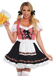 Баварський костюм «Октоберфест» Leg Avenue Beer Garden Babe S - мініатюра 1