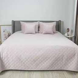 Покривало ТЕП Velour Lavender ромб круглий 150 x 210 см (4-00515_33883)