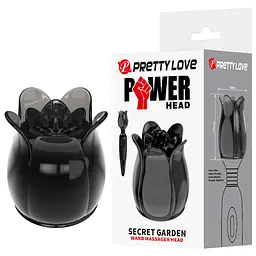 Вібронасадка Pretty Love Power Head Secret Garden Wand Massager Attachment PRETTY LOVE BI-300005 103681 - мініатюра 1