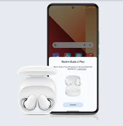 Bluetooth-гарнітура Xiaomi Redmi Buds 6 Play White (BHR8773GL)
