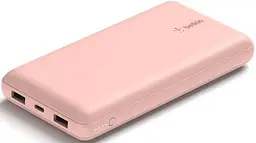Павербанк Belkin Pink 20 000 mAh / 15 Вт (BPB012BTRG) - мініатюра 2