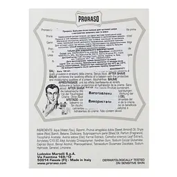 Бальзам після гоління Proraso, з екстрактом зеленого чаю та вівса, для чутливої шкіри, 100 мл - мініатюра 5