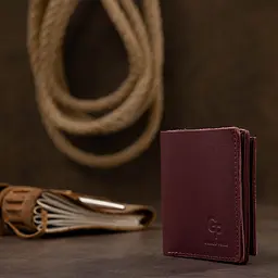 Жіноче шкіряне портмоне GRANDE PELLE 10х10х1,5 см acs0018774 - мініатюра 7