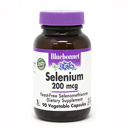 Витамины и минералы Selenium 200 mcg, 90 вегакапсул Bluebonnet Nutrition fit0017561