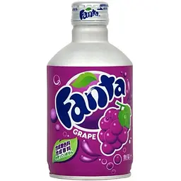 Напій Fanta Grape зі смаком винограду газований 300 мл