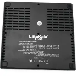 Універсальний зарядний пристрій LiitoKala Lii-S6 EU на 6 каналів + автомобільний кабель - мініатюра 3