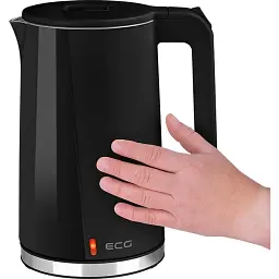 Електрочайник ECG RK 1702 Safe to Touch Black - мініатюра 2