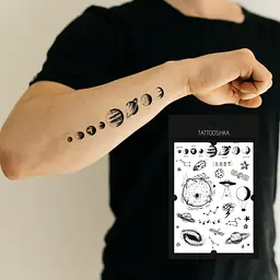 Набір тату Космічний Бум Tattooshka LC-124 (5805800010052) shop (5805800010052)