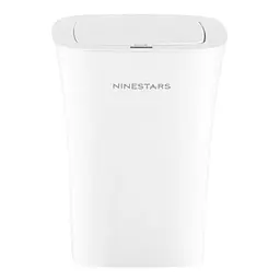 Розумний кошик для сміття Xiaomi Ninestars Waterproof Sensor Trash Can White (DZT-10-11S) [65669] - мініатюра 1