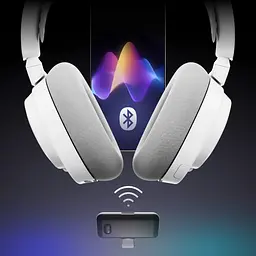 Ігрова гарнітура SteelSeries Arctis Nova 7P Gen 2 Wireless White PC/PS/SW/MAC/MOB - мініатюра 5